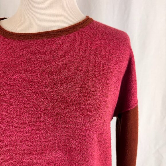 Smartwool Women's Sweater | Pink, Red, Navy | Medium - Picture 2 of 10